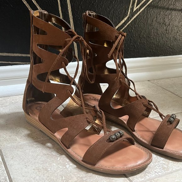 Carlos Santana Gladiator Sandals - Picture 1 of 3